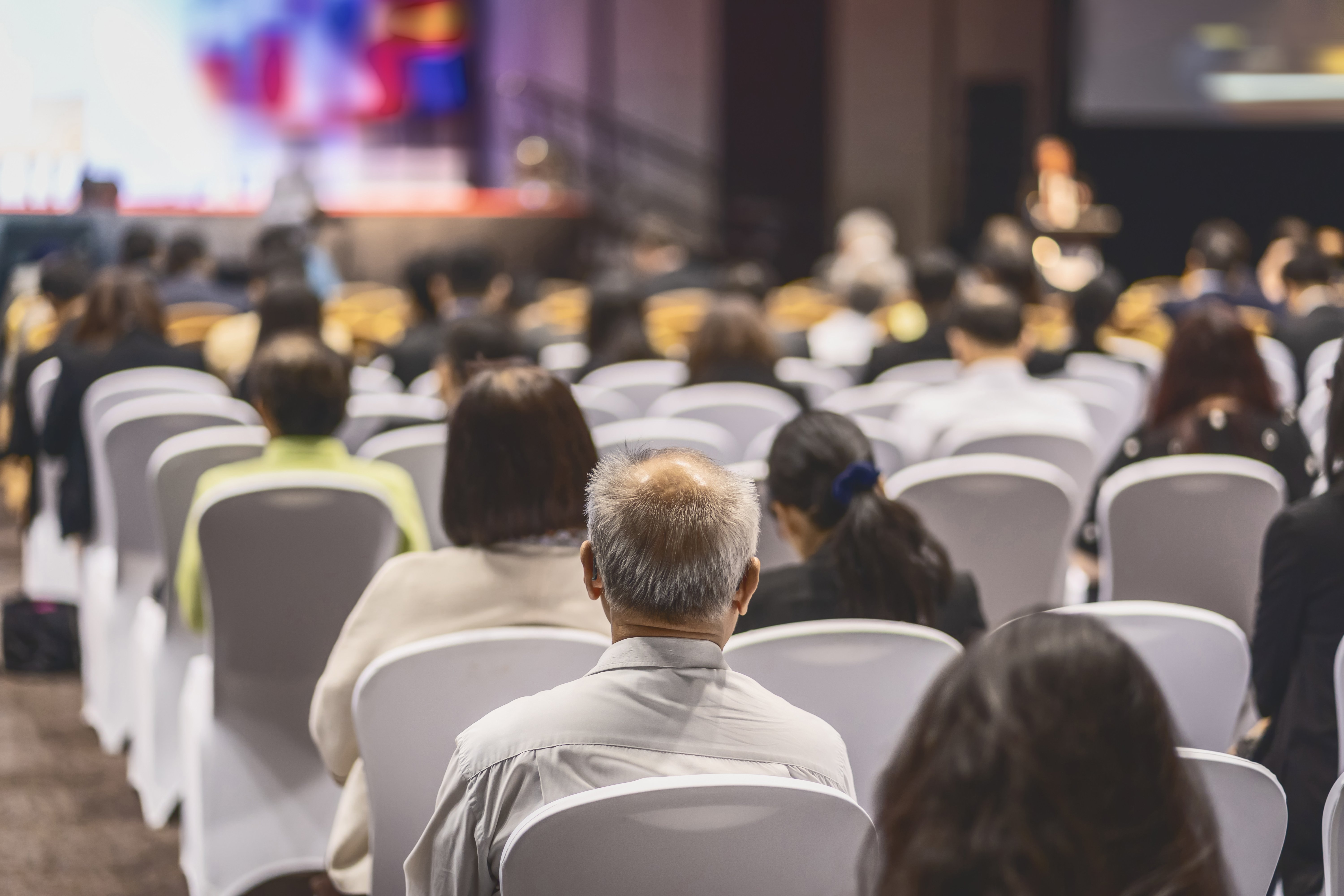 Individual attending an event.
